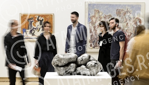 Opening of the renovated building of the Museum of Contemporary Art.Otvaranje renovirane zgrade Muzeja savremene umetnosti.