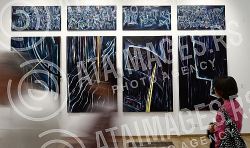 Opening of the renovated building of the Museum of Contemporary Art.Otvaranje renovirane zgrade Muzeja savremene umetnosti.