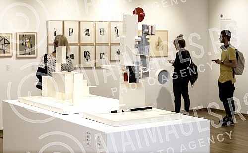 Opening of the renovated building of the Museum of Contemporary Art.Otvaranje renovirane zgrade Muzeja savremene umetnosti.