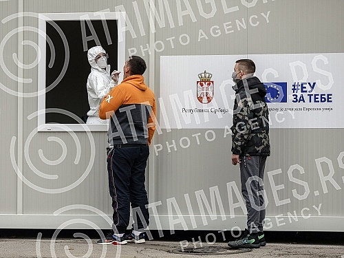 The testing of the citizens in the presence of corona viruses at the Institute of virology, vaccines and serums 