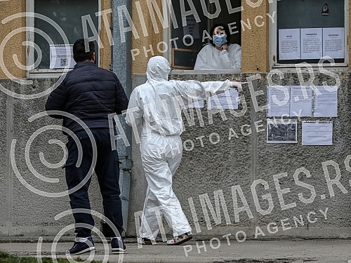 The testing of the citizens in the presence of corona viruses at the Institute of virology, vaccines and serums 