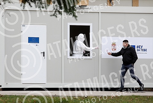 The testing of the citizens in the presence of corona viruses at the Institute of virology, vaccines and serums 