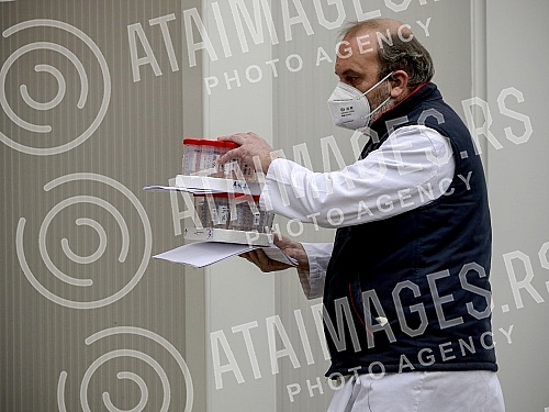 The testing of the citizens in the presence of corona viruses at the Institute of virology, vaccines and serums 