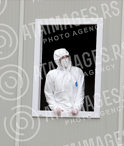 The testing of the citizens in the presence of corona viruses at the Institute of virology, vaccines and serums 