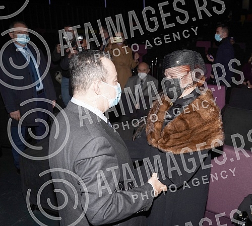 Commemoration on the occasion of the death of Predrag Zivkovic Tozovac was held in Kombank Hall.Komemoracija povodom smrti Predraga Zivkovica Tozovca odrzana u Kombank dvorani.