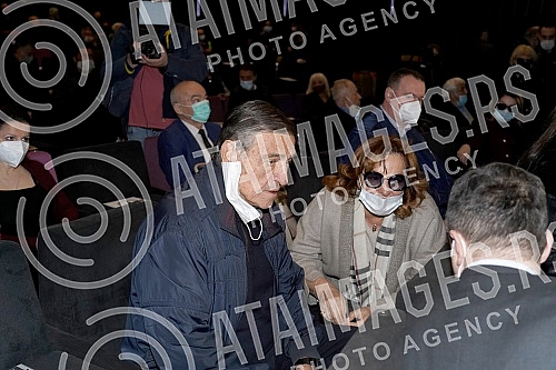 Commemoration on the occasion of the death of Predrag Zivkovic Tozovac was held in Kombank Hall.Komemoracija povodom smrti Predraga Zivkovica Tozovca odrzana u Kombank dvorani.