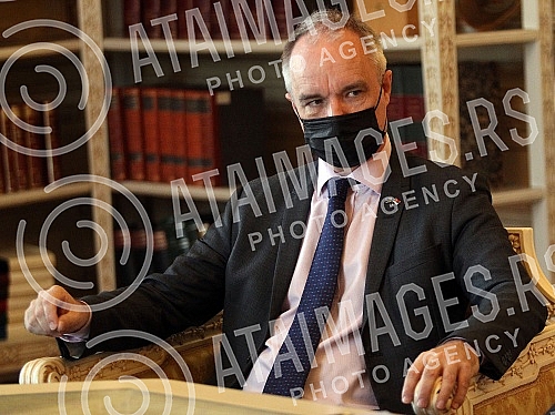 President of the Assembly of Serbia Ivica Dacic met with the Ambassador of Sweden Jan Lundin.Predsednik Skupstine Srbije Ivica Dacic sastao se sa ambasadorom Svedske Janom Lundinom. 