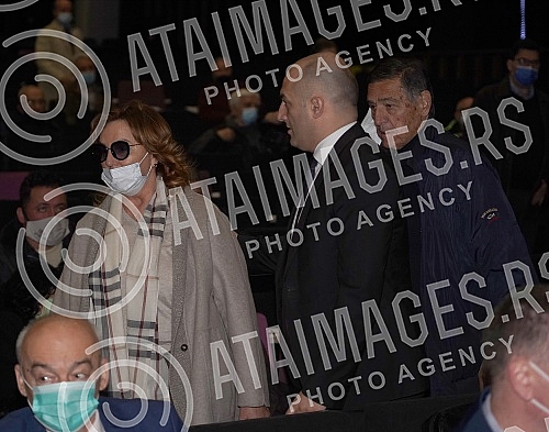 Commemoration on the occasion of the death of Predrag Zivkovic Tozovac was held in Kombank Hall.Komemoracija povodom smrti Predraga Zivkovica Tozovca odrzana u Kombank dvorani.