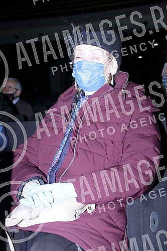 Commemoration on the occasion of the death of Predrag Zivkovic Tozovac was held in Kombank Hall.Komemoracija povodom smrti Predraga Zivkovica Tozovca odrzana u Kombank dvorani.