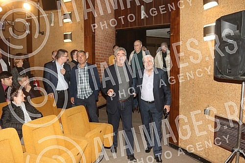 The commemoration of Mirjana Markovic was held in the Pozarevac Cultural Center.Komemoracija Mirjane Markovic odrzana je u Kulturnom centru Pozarevca