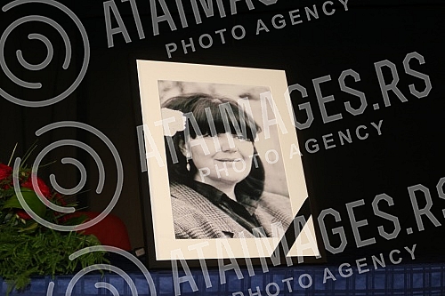 The commemoration of Mirjana Markovic was held in the Pozarevac Cultural Center.Komemoracija Mirjane Markovic odrzana je u Kulturnom centru Pozarevca