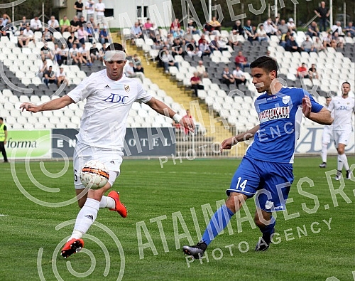 29th round of football Super league Serbia played between FK Cukaricki and FK Novi Pazar. Utakmica 29 kola Suprer lige Srbije odigrana na Banovom brdu izmedju FK CUkoaricki i FK Novi Pazar. 