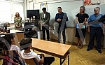 First Vice-President of the Government of Serbia and Minister of Education, Science and Technological Development Branko Ruzic visited the students and teachers of 