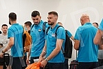The basketball team of Serbia left early this morning from Nikola Tesla Airport to Prague for the European Championship.Kosarkaska reprezentacija Srbija otputovala je rano jutros sa aerodromu Nikola Tesla u Prag na Evropsko prvenstvo.
