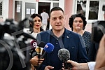 n the occasion of the beginning of the school year, the First Vice-President of the Government of Serbia and the Minister of Education, Science and Technological Development Branko Ruzic visited the 