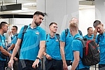 The basketball team of Serbia left early this morning from Nikola Tesla Airport to Prague for the European Championship.Kosarkaska reprezentacija Srbija otputovala je rano jutros sa aerodromu Nikola Tesla u Prag na Evropsko prvenstvo.