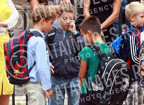 First Vice-President of the Government of Serbia and Minister of Education, Science and Technological Development Branko Ruzic visited the students and teachers of 