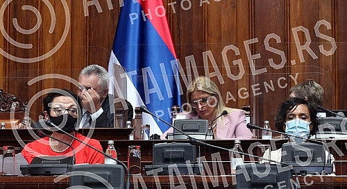 Tenth Extraordinary Session of the National Assembly of the Republic of Serbia in the Twelfth Convocation in the House of the National AssemblyDeseto vanredno zasedanje Narodne skupstine Republike Srbije u Dvanaestom sazivu u Domu Narodne skupstine