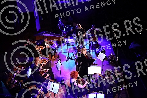 The concert of the chamber ensemble of 13 strings and Denis Shapovalov (cello and electric cello) as part of the 53rd edition of BEMUS was held in the great hall of Kolarac's endowment, and Shapovalov performed a program - 