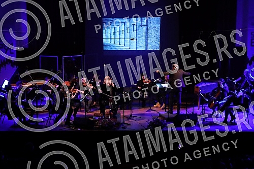 The concert of the chamber ensemble of 13 strings and Denis Shapovalov (cello and electric cello) as part of the 53rd edition of BEMUS was held in the great hall of Kolarac's endowment, and Shapovalov performed a program - 