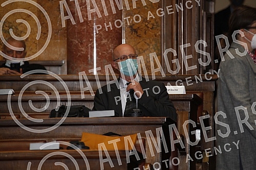 The plenary session of the National Convention on the EU was held in the House of the National Assembly.Plenarna sednica Nacionalnog konventa o EU odrzana je u Domu narodne skupstine.