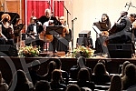 The concert of the chamber ensemble of 13 strings and Denis Shapovalov (cello and electric cello) as part of the 53rd edition of BEMUS was held in the great hall of Kolarac's endowment, and Shapovalov performed a program - 