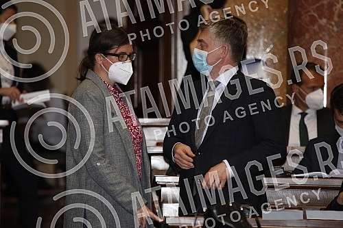 The plenary session of the National Convention on the EU was held in the House of the National Assembly.Plenarna sednica Nacionalnog konventa o EU odrzana je u Domu narodne skupstine.