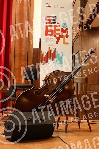 The concert of the chamber ensemble of 13 strings and Denis Shapovalov (cello and electric cello) as part of the 53rd edition of BEMUS was held in the great hall of Kolarac's endowment, and Shapovalov performed a program - 
