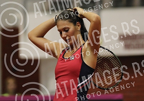 Fed cup - Serbia vs Belgium - World Group II, Play Off played in 