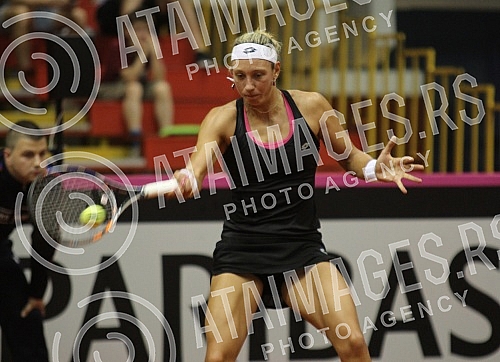 Fed cup - Serbia vs Belgium - World Group II, Play Off played in 