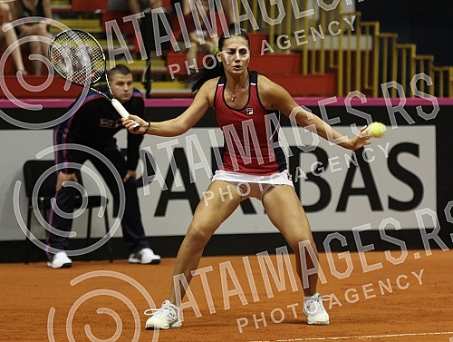 Fed cup - Serbia vs Belgium - World Group II, Play Off played in 