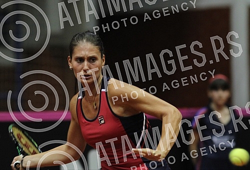 Fed cup - Serbia vs Belgium - World Group II, Play Off played in 