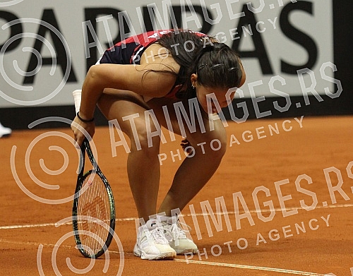 Fed cup - Serbia vs Belgium - World Group II, Play Off played in 