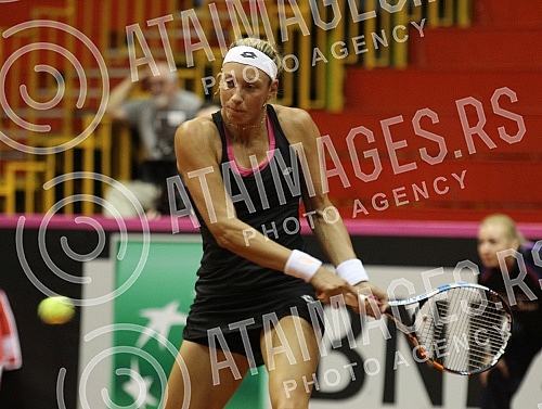 Fed cup - Serbia vs Belgium - World Group II, Play Off played in 