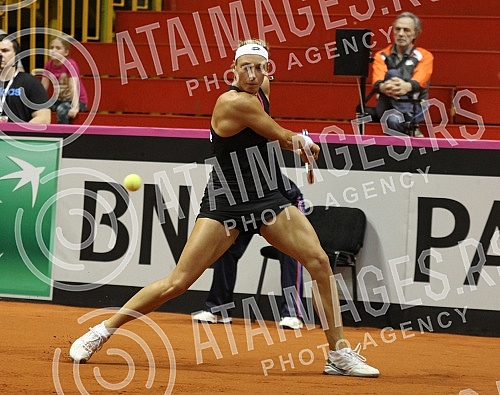 Fed cup - Serbia vs Belgium - World Group II, Play Off played in 