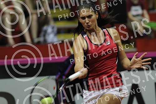 Fed cup - Serbia vs Belgium - World Group II, Play Off played in 