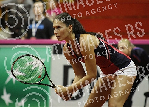 Fed cup - Serbia vs Belgium - World Group II, Play Off played in 