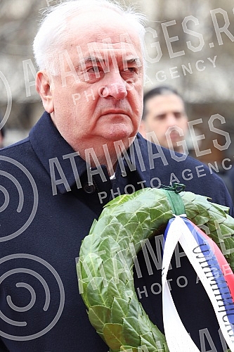 The 112th birthday of the Olympic Committee of Serbia was marked on the plateau in front of the Hotel Moskva.112. rodjendan Olimpijskog komiteta Srbije obelezen je na platou ispred hotela Moskva.
