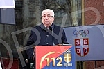 The 112th birthday of the Olympic Committee of Serbia was marked on the plateau in front of the Hotel Moskva.

112. rodjendan Olimpijskog komiteta Srbije obelezen je na platou ispred hotela Moskva.