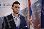 A press conference was held in the premises of the Free Citizens' Movement, at which PSG leader Pavle Grbovic spoke about 
