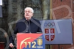 The 112th birthday of the Olympic Committee of Serbia was marked on the plateau in front of the Hotel Moskva.

112. rodjendan Olimpijskog komiteta Srbije obelezen je na platou ispred hotela Moskva.