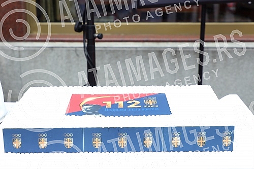 The 112th birthday of the Olympic Committee of Serbia was marked on the plateau in front of the Hotel Moskva.112. rodjendan Olimpijskog komiteta Srbije obelezen je na platou ispred hotela Moskva.