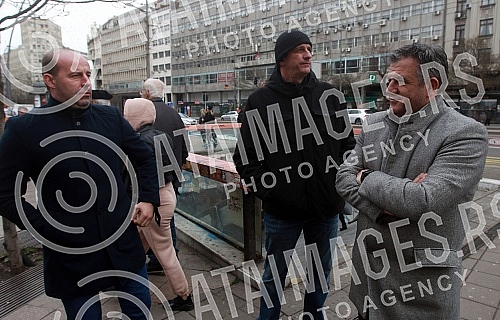The 112th birthday of the Olympic Committee of Serbia was marked on the plateau in front of the Hotel Moskva.112. rodjendan Olimpijskog komiteta Srbije obelezen je na platou ispred hotela Moskva.