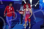 The opening ceremony of the World Wrestling Championship was held in the Stark Arena.Ceremonija svecanog otvaranja Svetskog prvenstva u rvanju odrzana u Stark areni.