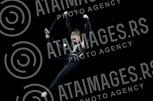 The opening ceremony of the World Wrestling Championship was held in the Stark Arena.Ceremonija svecanog otvaranja Svetskog prvenstva u rvanju odrzana u Stark areni.
