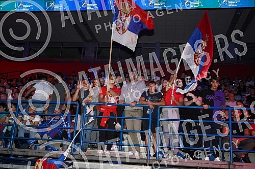 The opening ceremony of the World Wrestling Championship was held in the Stark Arena.Ceremonija svecanog otvaranja Svetskog prvenstva u rvanju odrzana u Stark areni.