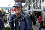 Mats Wilander arrives in Belgrade - at the airport 