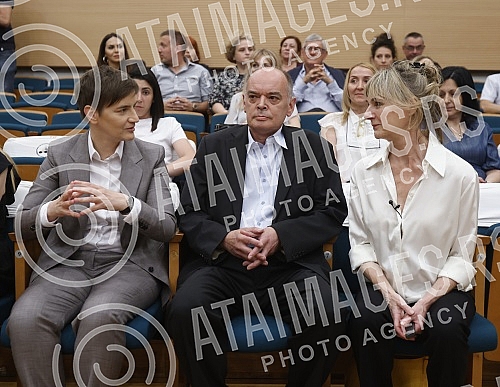The ceremony marking the 99th anniversary of the Belgrade Philharmonic and the presentation of the conceptual design of Amanda Levete for the future BF Concert Hall was held in the Belgrade Philharmonic Hall.Svecanost povodom obelezavanja 99 godina
