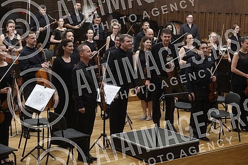 The ceremony marking the 99th anniversary of the Belgrade Philharmonic and the presentation of the conceptual design of Amanda Levete for the future BF Concert Hall was held in the Belgrade Philharmonic Hall.Svecanost povodom obelezavanja 99 godina