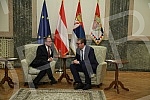 The President of the Republic of Serbia, Aleksandar Vucic, met with the Federal Minister for European and International Affairs of the Republic of Austria, Alexander Schallenberg.Predsednik Republike Srbije Aleksandar Vucic sastao se sa saveznim mi